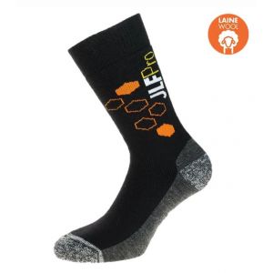 CHAUSSETTES CHALEUR NOIR 0367AG - JLF