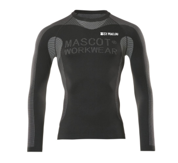 T-shirt thermique LAHTI MASCOT + Transfert cœur "Saint-Maclou" blanc